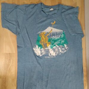 Vintage Hood To Coast 1985 Run 170 Mile Relay T-Shirt